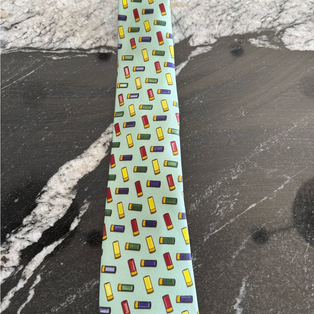 Colorful Patterned Tie - Picture 2 of 4